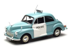 Morris Minor Police Bleu & Blanc Minichamps 1:18