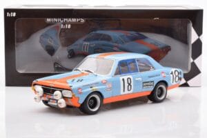 Opel Commodore A Steinmetz Gulf #18 Joossens / Byttebier 24 Hours of Spa 1971 Minichamps 1:18 155714618 Métal — image 6 sur 6