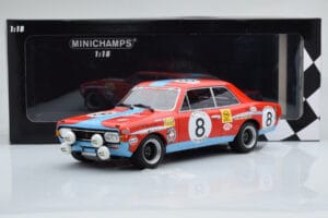 Opel Commodore A Steinmetz #8 Tuerlinx / T. Pilette 24 Hours of Spa 1972 Minichamps 1:18 155724608 Métal — image 6 sur 6