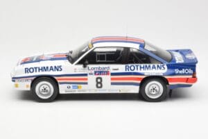 Opel Manta 400 Rothmans #8 J. McRae / I. Grindrod Lombard RAC Rally 1983 IXO 1:18 18RMC038A Métal — image 3 sur 6