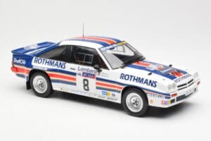 Opel Manta 400 Rothmans #8 J. McRae / I. Grindrod Lombard RAC Rally 1983 IXO 1:18 18RMC038A Métal — image 4 sur 6