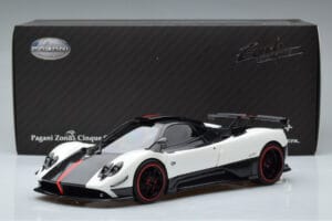 Pagani Zonda Cinque Blanc Benny Almost Real 1:18 850601001 Métal — image 12 sur 12