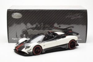 Pagani Zonda Cinque Roadster Blanc Benny Almost Real 1:18 850611001 Métal — image 8 sur 8