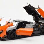 Pagani Zonda F Orange St Tropez Almost Real 1:18 - image 2 of 8