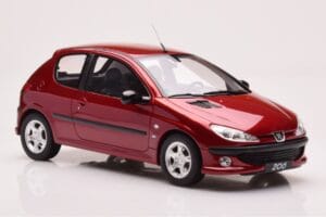 Peugeot 206 S16 Rouge Otto 1:18 OT1039 Résine — image 4 sur 6
