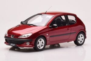 Peugeot 206 S16 Rouge Otto 1:18 OT1039