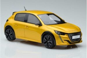 Peugeot 208 GT Line Jaune Otto 1:18 OT930 Résine — image 4 sur 6