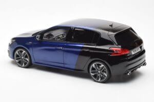 Peugeot 308 GTI Magnetic Bleu Noir Otto 1:18 OT922 Résine — image 5 sur 6