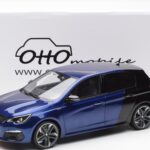 Peugeot 308 GTI Magnetic Bleu Noir Otto 1:18 OT922 - image 6 of 6