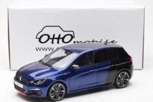 Peugeot 308 GTI Magnetic Bleu Noir Otto 1:18 OT922 Résine — image 6 sur 6