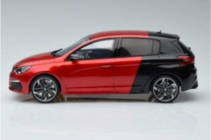 Peugeot 308 T9 GTI Rouge Otto 1:18 OT368 Résine — image 3 sur 6