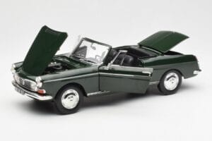 Peugeot 404 Cabriolet Antique Green Édition Limitée Norev 1:18 184829 Métal — image 2 sur 8