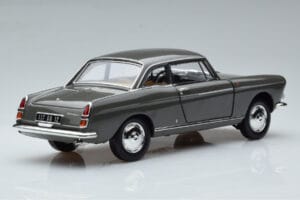Peugeot 404 Coupé Graphite Gris Norev 1:18 184834 Métal — image 3 sur 7