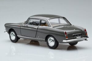 Peugeot 404 Coupé Graphite Gris Norev 1:18 184834 Métal — image 6 sur 7