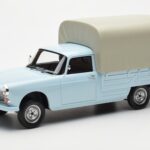 Peugeot 404 Pick-up Bache Bleu Pastel Otto 1:18