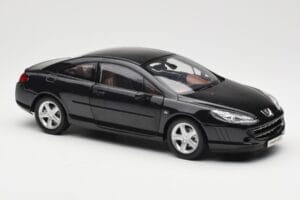 Peugeot 407 Coupé Noir Norev 1:18 184752 Métal — image 6 sur 8