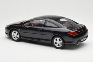 Peugeot 407 Coupé Noir Norev 1:18 184752 Métal — image 7 sur 8