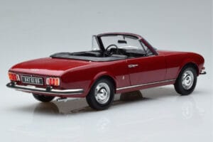 Peugeot 504 Cabriolet Rouge Norev 1:18 184818 Métal — image 3 sur 8