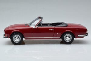 Peugeot 504 Cabriolet Rouge Norev 1:18 184818 Métal — image 5 sur 8