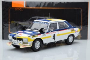 Peugeot 504 Ti #4 T. Makinen / H. Liddon Rally Morocco 1975 IXO 1:18 18RMC044B Métal — image 6 sur 6