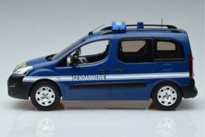 Peugeot Partner Gendarmerie Norev 1:18 184895 Métal — image 3 sur 6