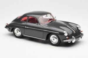 Porsche 356B 2000 GS Carrera 2 Gris GT Spirit 1:18 GT793 Résine — image 4 sur 6
