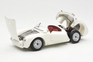 Porsche 550 Spyder Édition 70 Ans Blanc Schuco 1:18 450033300 Métal — image 2 sur 8