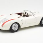 Porsche 550 Spyder Édition 70 Ans Blanc Schuco 1:18 450033300 - image 3 of 8