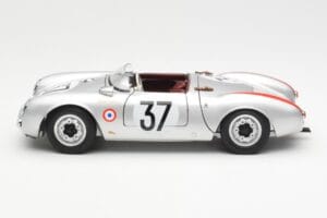 Porsche 550 RS Spyder #37 H. Polensky / R. von Frankenberg 24 Hours of Le Mans 1955 Schuco 1:18 450033400 Métal — image 4 sur 8