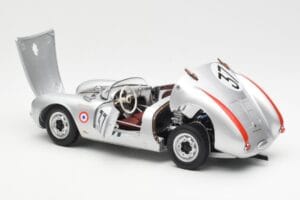 Porsche 550 RS Spyder #37 H. Polensky / R. von Frankenberg 24 Hours of Le Mans 1955 Schuco 1:18 450033400 Métal — image 5 sur 8