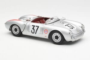 Porsche 550 RS Spyder #37 H. Polensky / R. von Frankenberg 24 Hours of Le Mans 1955 Schuco 1:18 450033400 Métal — image 6 sur 8