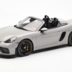 Porsche 718 Spyder Crayon Gris GT Spirit 1:18 GT436