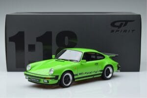 Porsche 911 3.2 Carrera Vert Citron GT Spirit 1:18 GT740 Résine — image 6 sur 6