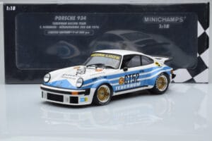 Porsche 911 934 Tebernum Racing Team #52 T. Schenken Nurburgring 300km 1976 Minichamps 1:18 155766452 Métal — image 6 sur 6
