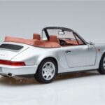 Porsche 911 964 Carrera 2 Cabriolet Argent Norev 1:18 187330 Métal - image 3 of 7
