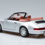 Porsche 911 964 Carrera 2 Cabriolet Argent Norev 1:18 187330 Métal - image 6 of 7