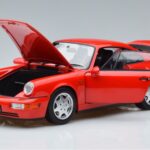 Porsche 911 964 Carrera 2 Rouge Norev 1:18 187320 Métal - image 2 of 7