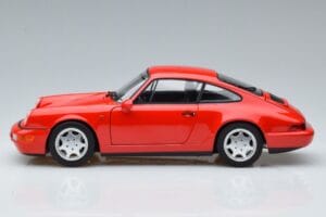 Porsche 911 964 Carrera 2 Rouge Norev 1:18 187320 Métal — image 4 sur 7