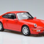 Porsche 911 964 Carrera 2 Rouge Norev 1:18 187320 Métal - image 5 of 7
