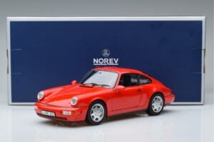 Porsche 911 964 Carrera 2 Rouge Norev 1:18 187320 Métal — image 7 sur 7