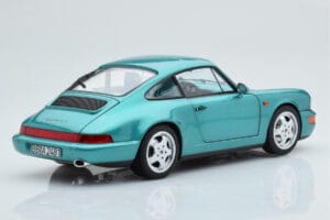 Porsche 911 964 Carrera 2 Wimbledon Vert Norev 1:18 187329 Métal — image 4 sur 8