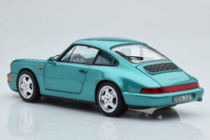 Porsche 911 964 Carrera 2 Wimbledon Vert Norev 1:18 187329 Métal — image 7 sur 8