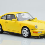 Porsche 911 964 Carrera 2 Jaune Norev 1:18 - image 6 of 8