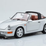 Porsche 911 964 Carrera 4 Targa Polar Argent Norev 1:18