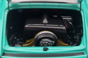 Porsche 911 964 RUF SCR Pearl Mint Vert Almost Real 1:18 880206 Métal — image 9 sur 10