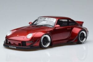 Porsche 911 964 RWB Duck Tail Candy Apple GT Spirit 1:18 GT759 Résine
