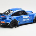 Porsche 911 964 RWB Osho Arrow Bleu GT Spirit 1:18 GT448 - image 2 of 6
