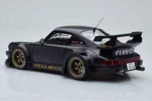 Porsche 911 964 RWB Stella Artois Noir GT Spirit 1:18 GT421 Résine — image 5 sur 6