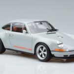 Porsche 911 964 Singer Gris GT Spirit 1:18 GT088 Résine - image 4 of 6