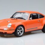 Porsche 911 964 Singer Orange Édition Spéciale GT Spirit 1:18 ZM049 Résine